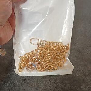 47" Gold Chain Strap for Women's Bags